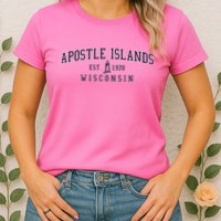 Apostle Islands Wisconsin Womens T-Shirt
