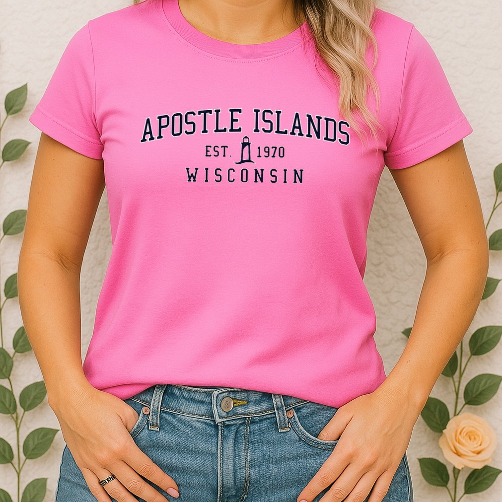 Apostle Islands Wisconsin Womens T-Shirt