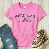 Apostle Islands Wisconsin Womens T-Shirt