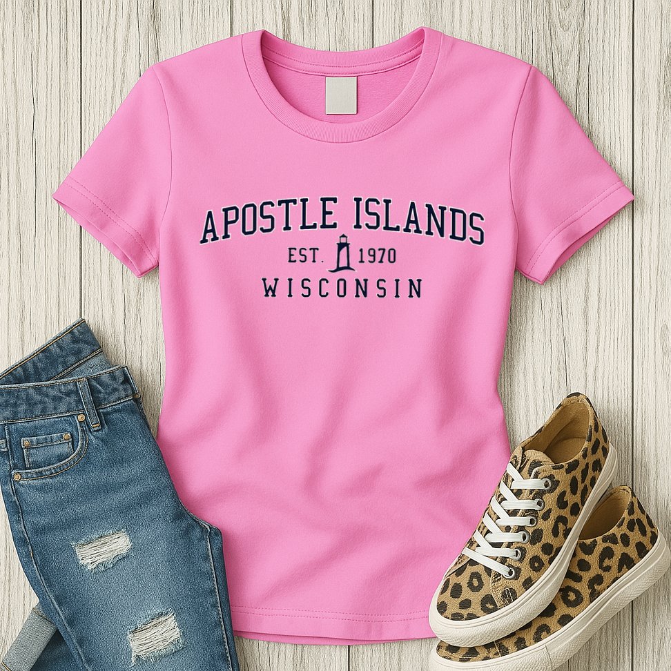 Apostle Islands Wisconsin Womens T-Shirt