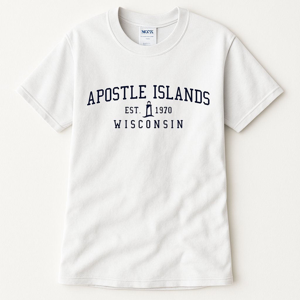 Apostle Islands Wisconsin Tall T-Shirt