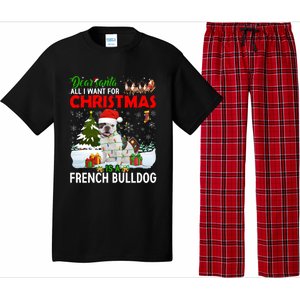 All I Want For Christmas Is A French Bulldog Family Pajamas Gift Pajama Set