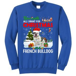 All I Want For Christmas Is A French Bulldog Family Pajamas Gift Sweatshirt