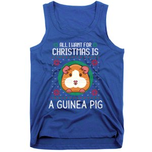 All I Want For Christmas Is A Guinea Pig Funny Xmas Sweater Gift Tank Top