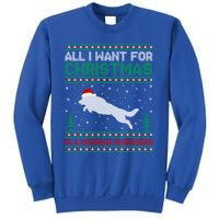 All I Want For Xmas Is A Ger Shepherd Dog Ugly Christmas Gift Sweatshirt