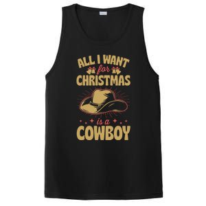 All I Want For Christmas Is A Cow Funny Cute Horse Meaningful Gift PosiCharge Competitor Tank