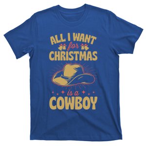 All I Want For Christmas Is A Cow Funny Cute Horse Meaningful Gift T-Shirt