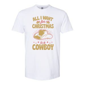 All I Want For Christmas Is A Cow Funny Cute Horse Meaningful Gift Softstyle CVC T-Shirt