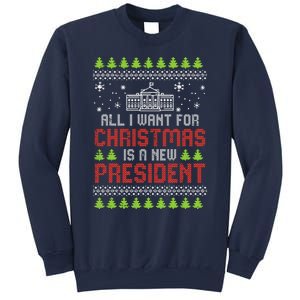 All I Want For Christmas New President Ugly Xmas Sweatshirt