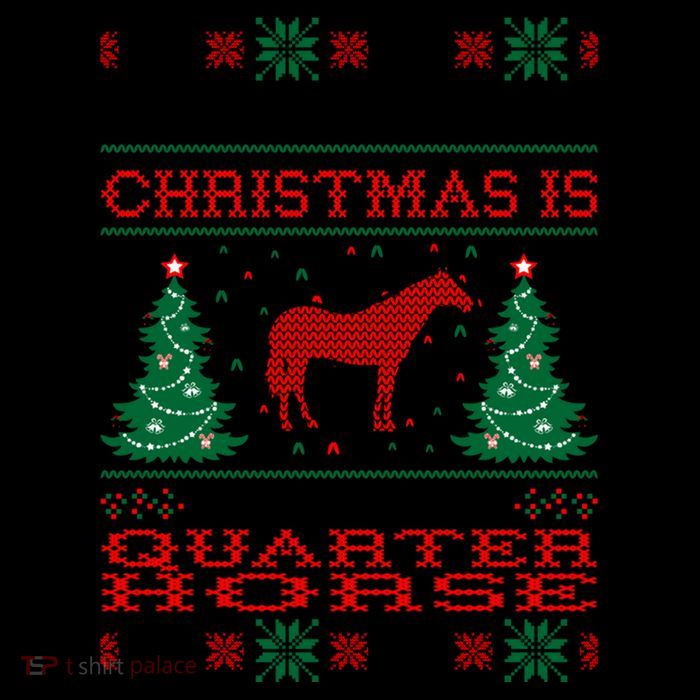 All I Want For Christmas More Time With Quarter Horse Gift Drawstring Bag