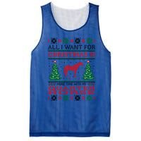 All I Want For Christmas More Time With Quarter Horse Gift Mesh Reversible Basketball Jersey Tank