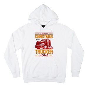 All I Want For Christmas Is My Trucker Home Hoodie