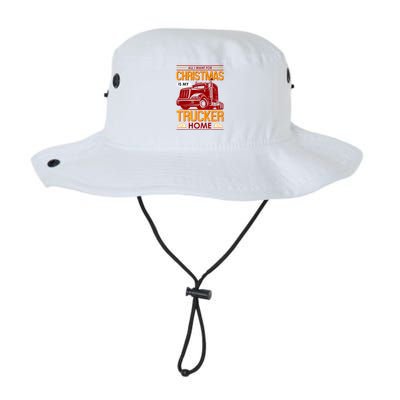 All I Want For Christmas Is My Trucker Home Bucket Hat