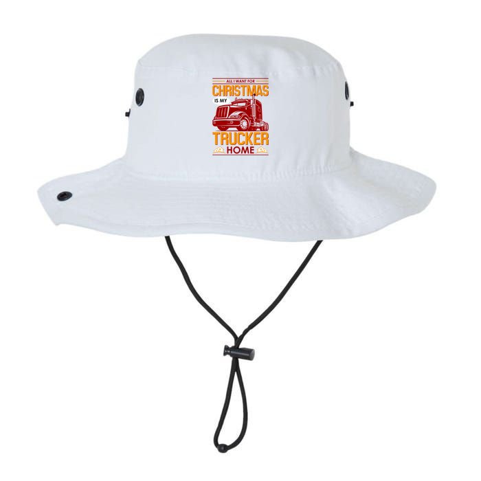 All I Want For Christmas Is My Trucker Home Bucket Hat