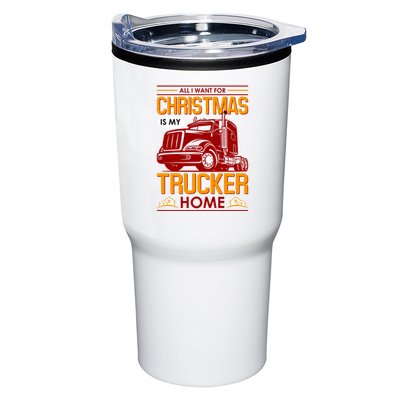 All I Want For Christmas Is My Trucker Home Tumbler