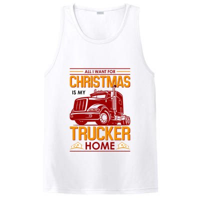 All I Want For Christmas Is My Trucker Home PosiCharge Competitor Tank