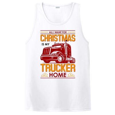 All I Want For Christmas Is My Trucker Home PosiCharge Competitor Tank