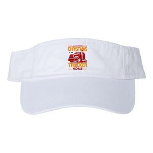 All I Want For Christmas Is My Trucker Home Valucap Bio-Washed Visor