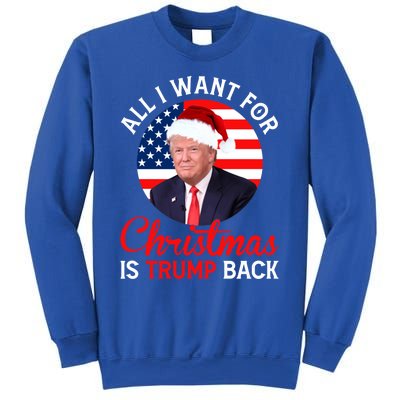 All I Want For Christmas Is Trump Back And New President Gift Sweatshirt