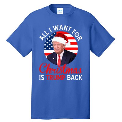 All I Want For Christmas Is Trump Back And New President Gift Tall T-Shirt