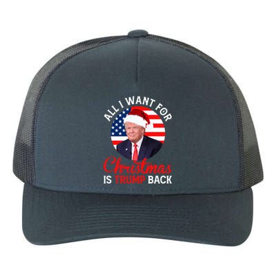 All I Want For Christmas Is Trump Back And New President Gift Yupoong Adult 5-Panel Trucker Hat