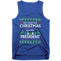 All I Want For Christmas Is A New President Cute Gift Tank Top