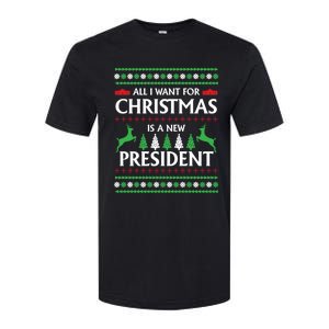 All I Want For Christmas Is A New President Cute Gift Softstyle CVC T-Shirt