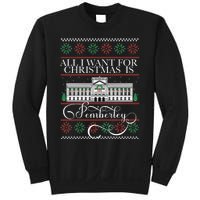 All I Want For Christmas Is Pemberley Austen Ugly Meme Sweatshirt