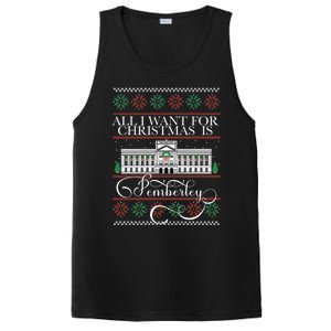 All I Want For Christmas Is Pemberley Austen Ugly Meme PosiCharge Competitor Tank