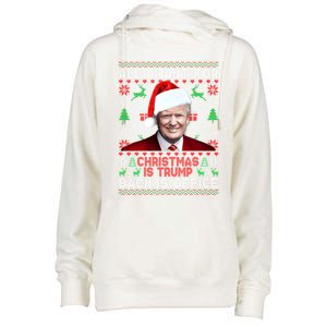 All I Want For Christmas Is Trump Back And New President Meaningful Gift Womens Funnel Neck Pullover Hood