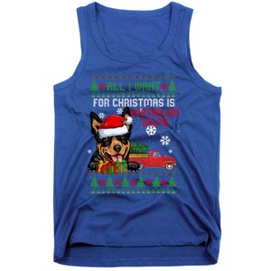 All I Want For Christmas Is Australian Kelpie Christmas Cat Great Gift Tank Top