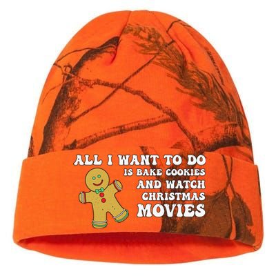 All I Want To Do Is Bake Cookies And Watch Christmas Movies Pullover Hoodie Kati Licensed 12" Camo Beanie