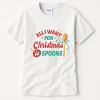 All I Want For Christmas Is Spoons Funny Tall T-Shirt