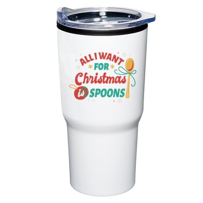 All I Want For Christmas Is Spoons Funny Tumbler