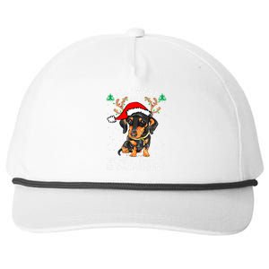 All I Want For Christmas Is More Dog Dachshund Christmas Gift Snapback Five-Panel Rope Hat