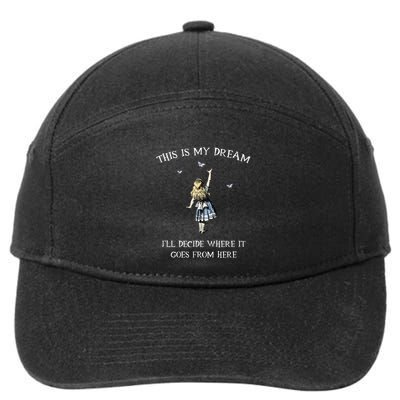 Alice In Wonderland This Is My Dream 7-Panel Snapback Hat