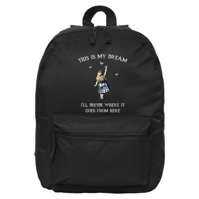 Alice In Wonderland This Is My Dream 16 in Basic Backpack