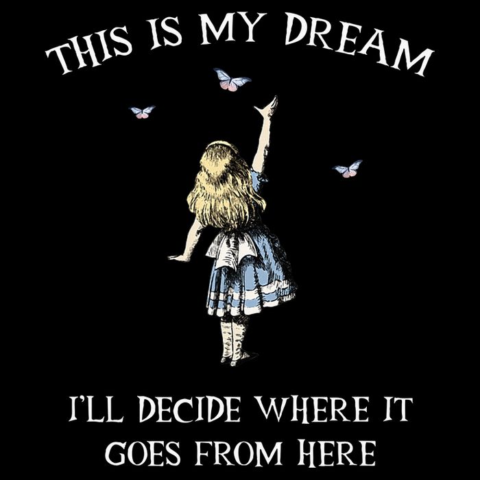 Alice In Wonderland This Is My Dream Cooling Performance Long Sleeve Crew