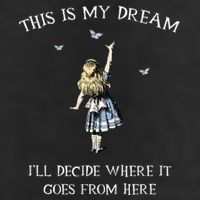 Alice In Wonderland This Is My Dream Golf Towel