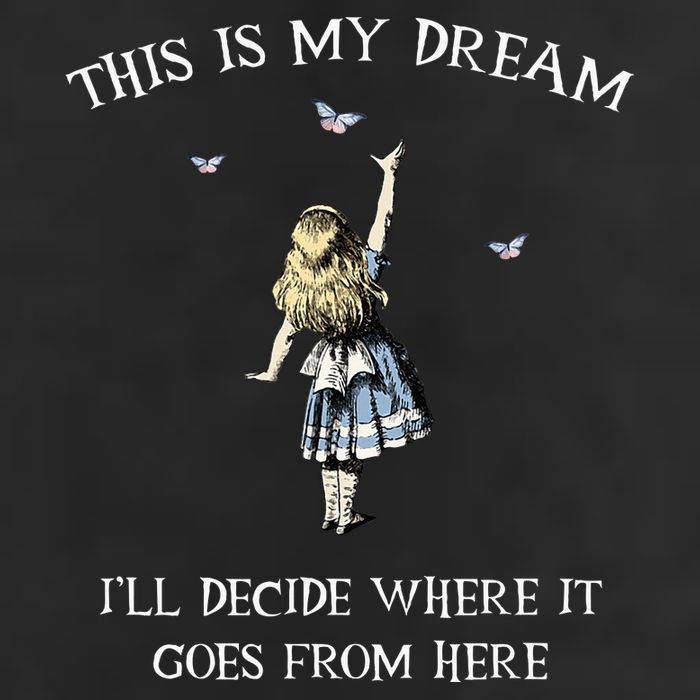 Alice In Wonderland This Is My Dream Golf Towel