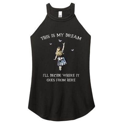 Alice In Wonderland This Is My Dream Women's Perfect Tri Rocker Tank
