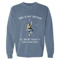 Alice In Wonderland This Is My Dream Garment-Dyed Sweatshirt