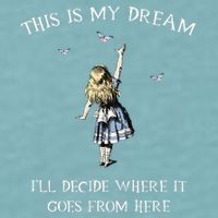 Alice In Wonderland This Is My Dream Sueded Cloud Jersey T-Shirt
