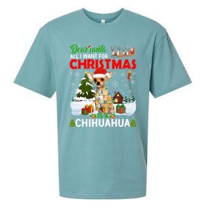 All I Want For Christmas Is A Chihuahua Family Pajamas Meaningful Gift Sueded Cloud Jersey T-Shirt