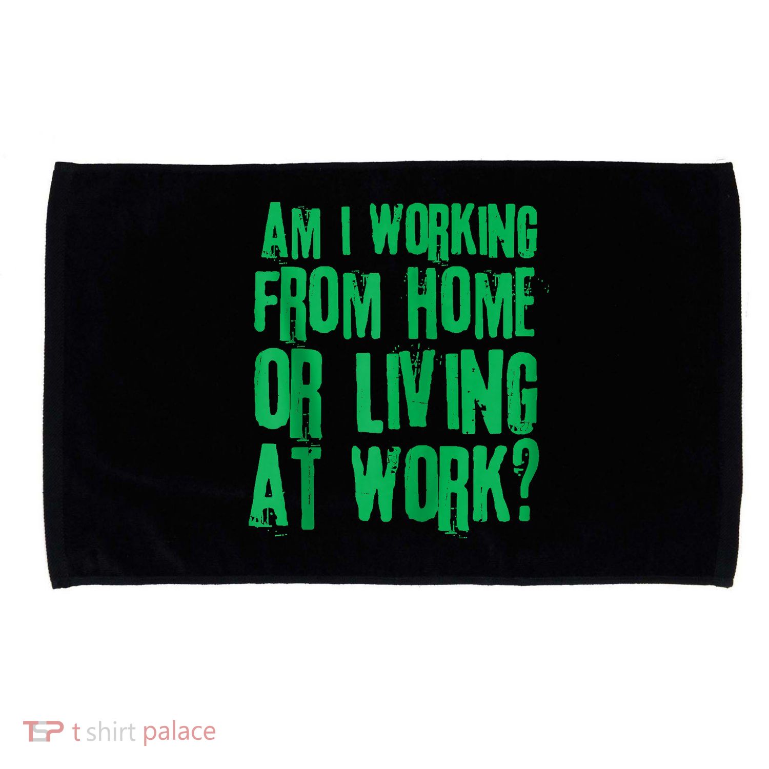 Am I Working From Home Or Living At Work Microfiber Hand Towel