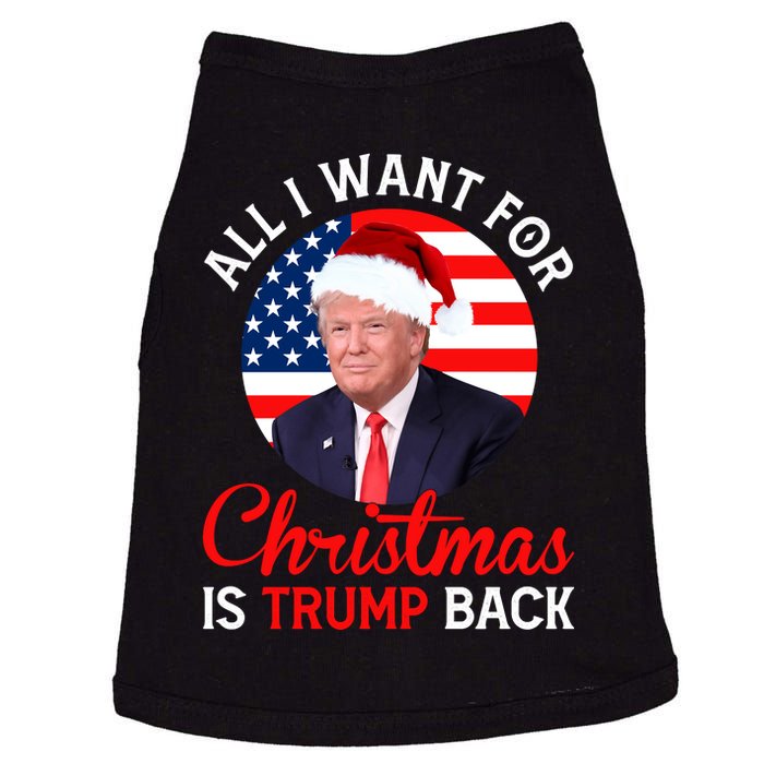 All I Want For Christmas Is Trump Back New Presiden Donald Trump Support Doggie Tank