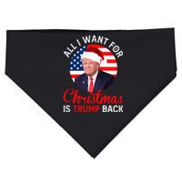 All I Want For Christmas Is Trump Back New Presiden Donald Trump Support USA-Made Doggie Bandana