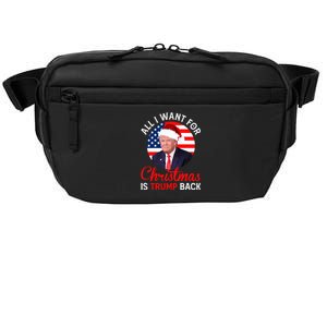 All I Want For Christmas Is Trump Back New Presiden Donald Trump Support Crossbody Pack