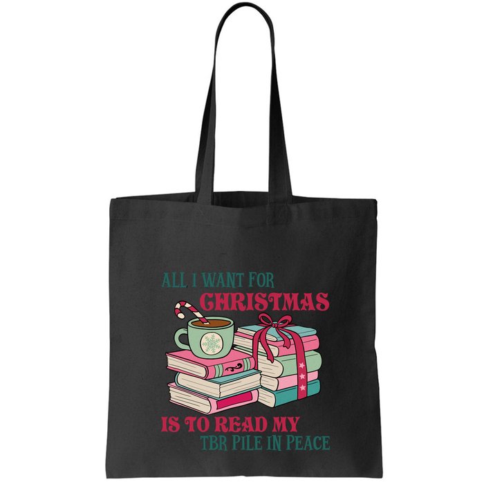 All I Want For Christmas Is To Read My TBR Pile In Peace Reading Books Gift Bag