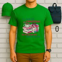 All I Want For Christmas Is To Read My TBR Pile In Peace Reading Books Gift T-Shirt